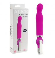 55200 Розовый вибратор ALICE 20-Function G-Spot Vibe - 18 см.