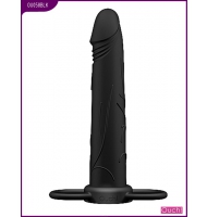 OU058BLK Страпон на пенис Pleasure Duo